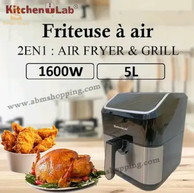 Friteuse sans huile kitchenlab 2in1 kL596d