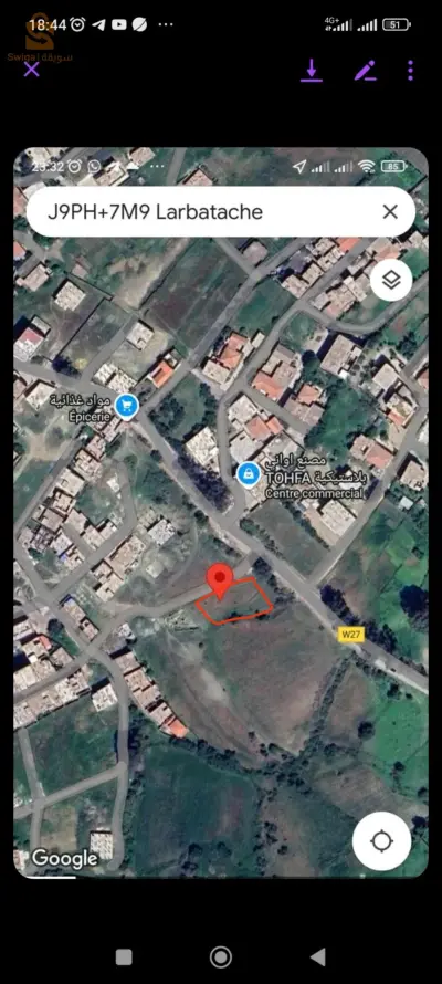 terrain a vendre Alarbatach