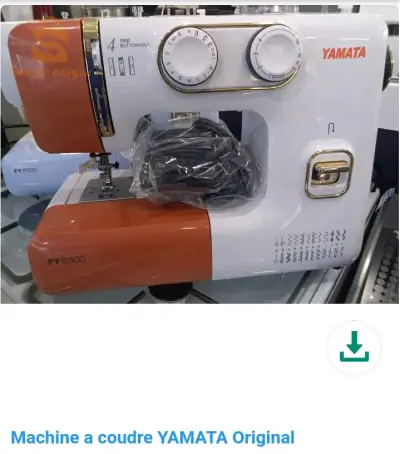 There is an original Yamata sewing machine.