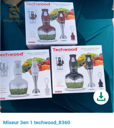 Mixeur 3en 1 techwood_8360
