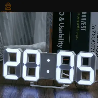 PreviousNextHorloge Murale numérique LED 3D