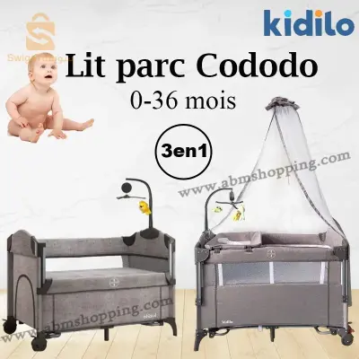 Lit parc Cododo 3en1 Monero – Kidilo