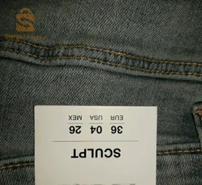 pantalons jean slim zara