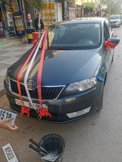 سكودا ربيد 2015 ماشية 330كلم مازوت
