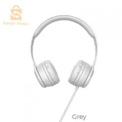 Casque filiare antibruit avec microphone intégré hoco w21