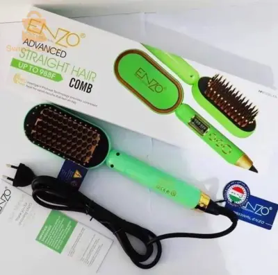 brosse lissage cheveux enzo professionnel sous promo