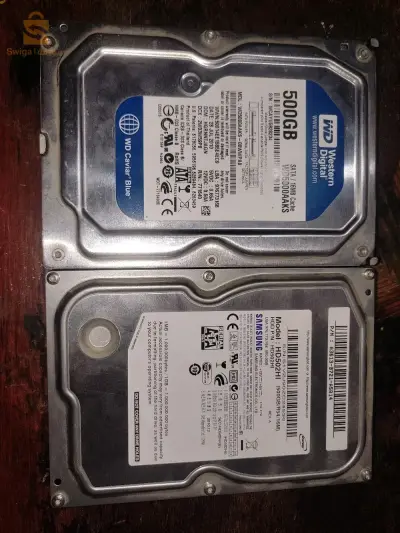 hdd *2 500gb+500gb