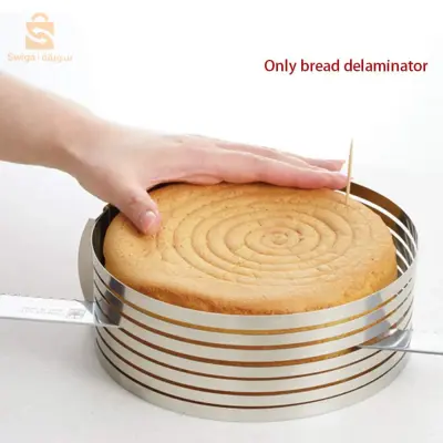 Moule Trancheuse à gâteau parfaite en Acier Inoxydable