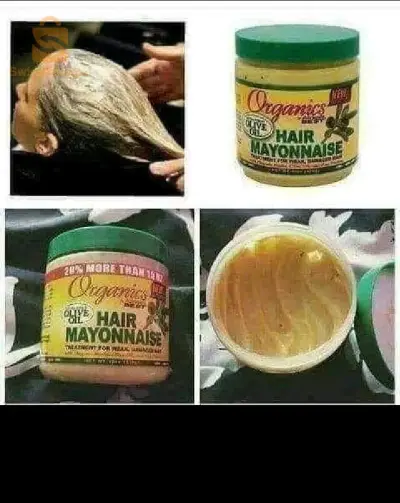 cream Hair Mayonnaise
