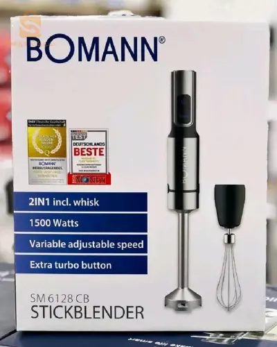 Bras mixeur SM6128 CB BOMANN 2EN1