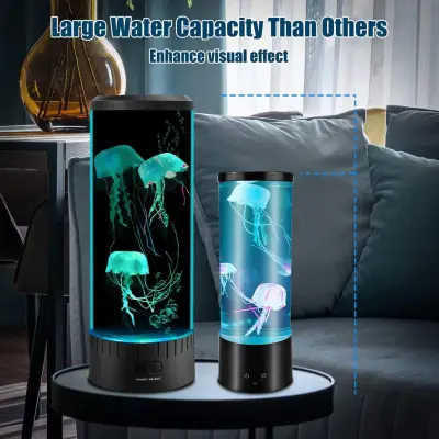 Lumière D'Ambiance Méduse LED, Veilleuse Décoration Bureau Table