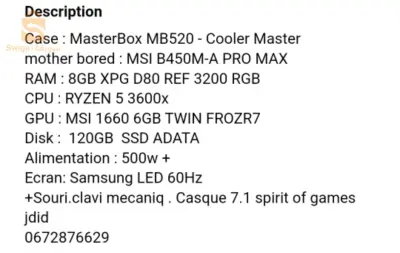 Gaming setup