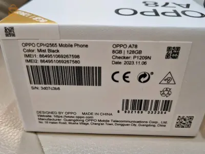 oppo a78 8/128