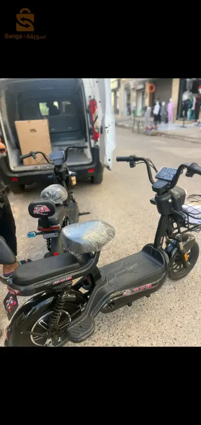 لسلام عليكم و رحمة الله
💵16 مليون ثابت 
🔑 مفاتيح تحكم عن بعد
📢 جهاز إنذار
🔐 قفل مضاد للسرقة
🚴 03 سرعات (السرعة القصوى 60كلم/سا)
🔋 مدة عمل البطارية +40 كلم
🔌 مدة شحن البطارية من 04 سا الى 08 سا
✅ وزن الدراجة 55 كلغ
✅ وزن تحمل الدراجة 120 كلغ
 ( 
✅قطاع الغيار متو فرة 
الهاتف0676291835