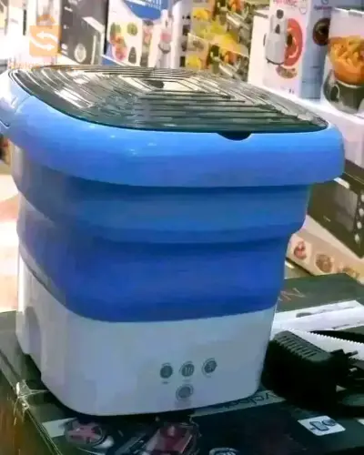 غسالة ملابس😍😍 قابلة للطي 🥰🥰 بالسلة