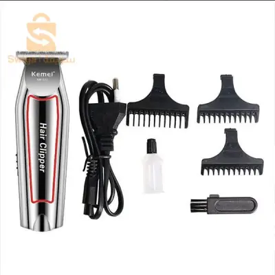 Pack tondeuse 2 en1 Original :✅ Tondeuse kemei sans fil avec dégradation 0,5 avec afficheur LED chromé✅ Tondeuse Kemei pour barbe spécial 0