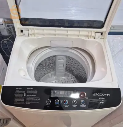 arcodym 8kg machine à laver automatique 
غسالة الآلية بالكامل مع سعة 8 كيلوغرام
 ونظام غسيل ذكي.
 توفر لك الكفاءة والراحة في الاستخدام.  
Garantie 24 mois 
التوصيل متوفر الدفع عند الاستلام مرحبا بالجميع 😊🤩 وتوصيل حتى باب الدار 💥🔥🔥💥