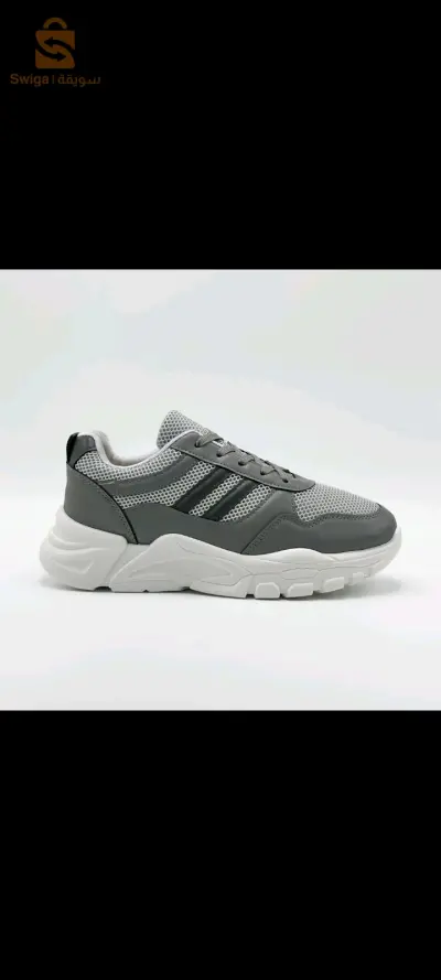 Chaussure streetwear casual confortable semelle absorbante au chocs - GRIS