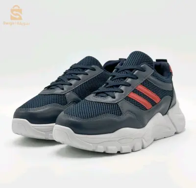 Chaussure streetwear casual confortable semelle absorbante au chocs - GRIS