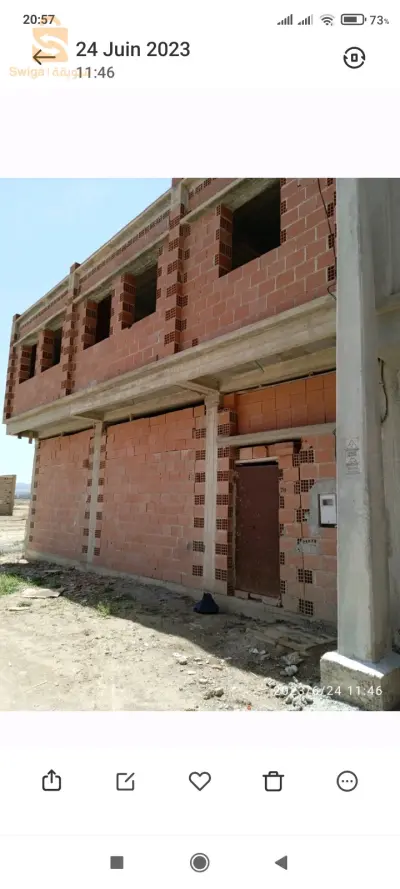 طريق تازولت تحت مسجد السنة