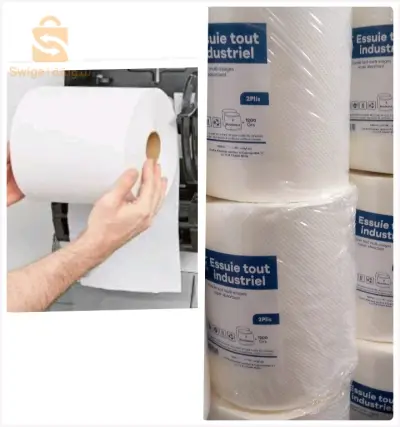 essuie-tout industriel/papier hygiénique