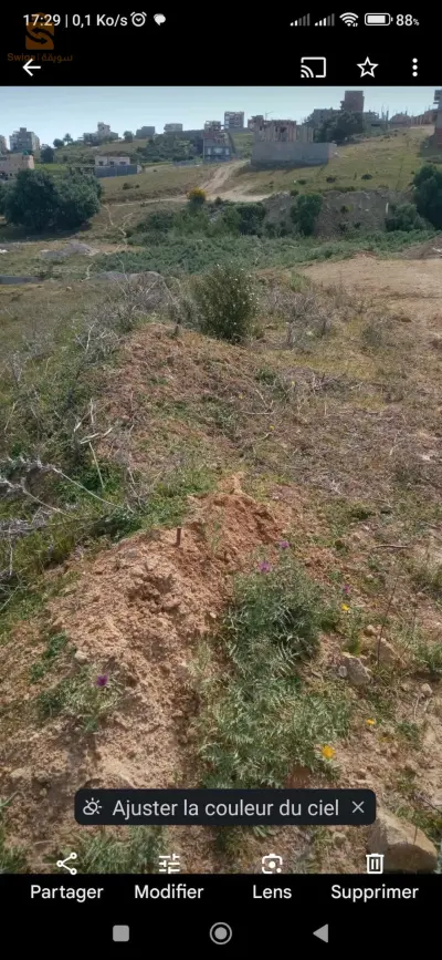 lot terrain 400 M a vendre