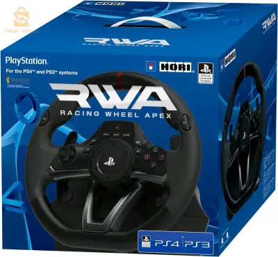 .Hori RWA Original Volant de course Apex pour PS4/PS3/PC/Playstation 4