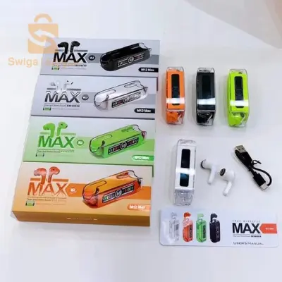 سماعات M-12 max original نسخة أصلية و بمعايير جودة عالية