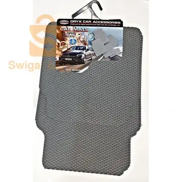 Tapis 3D 5 Pieces Gris