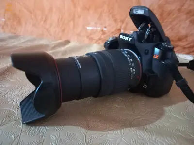 Sony a450 Zoom 18-200 
75-300