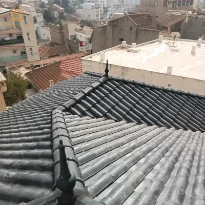تركيب كل انواع القرميد