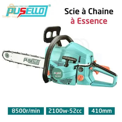 Pusello Scie à Chaîne à Essence GC003