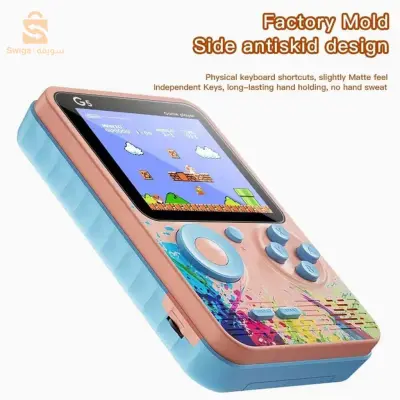 Handheld game console with 500 built-in games