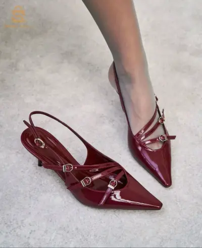 Escarpins cherry 38