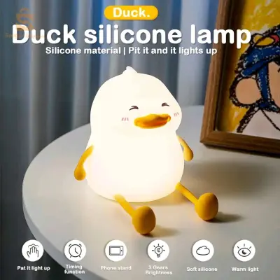 Veilleuse en Silicone Forme Unicorne pour Chambre d’enfant Rechargeable