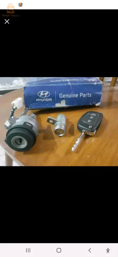 kit barillet contact avec serrure pour une clé hyundai I10