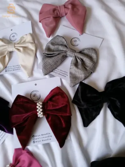 Bow Hair clip مساك