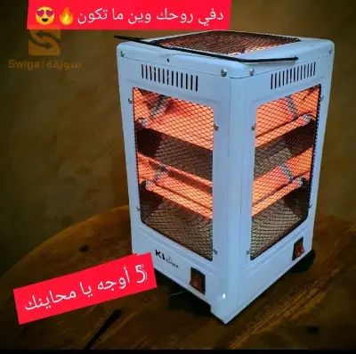 مدفأة كهربائية خمسة وجوه