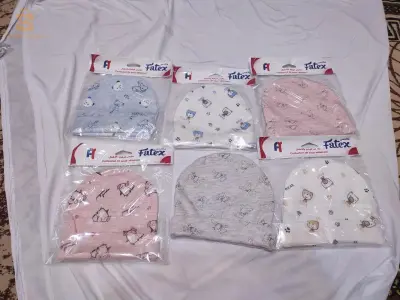 Bonnet pour nouveau né 100% cotton