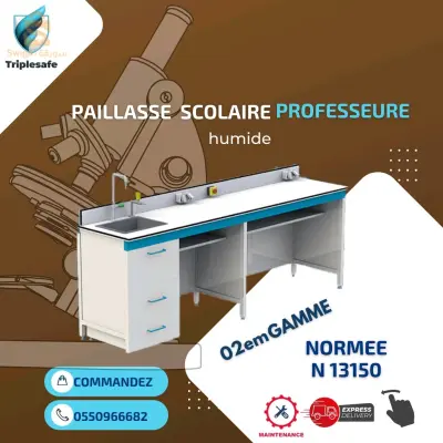 paillasse scolaire