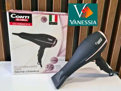 Sèche cheveux Conti global noir 2000w