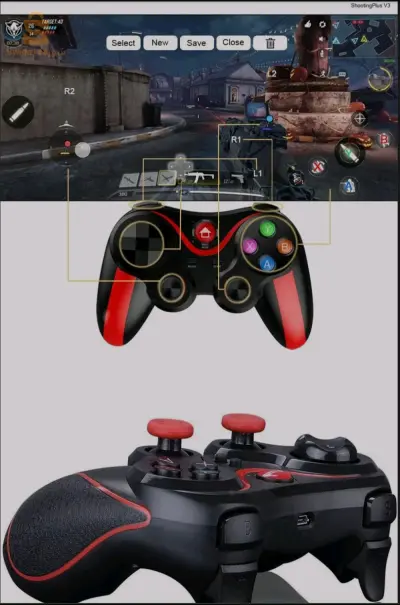 Manette de jeu mobile pour iPhone/Android V13وحدة تحكم الألعاب المحمولة لأجهزة iPhone/Android V13