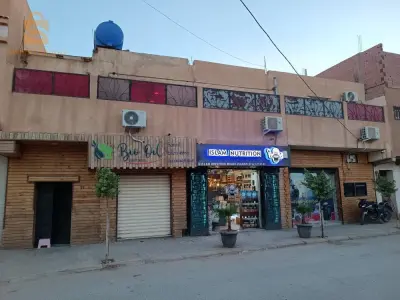 شارع احمد الشطة معروف بزڨاق سبعة في قلب ولاية الاغواط