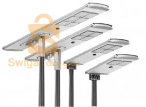 Eclairage Public Solaire Luminaire AllInOne et all in two 60W 80W  100W