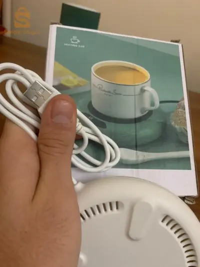 مدفئ أكواب USB ذكي بدرجة حرارة ثابتة للقهوة 75° 🔥