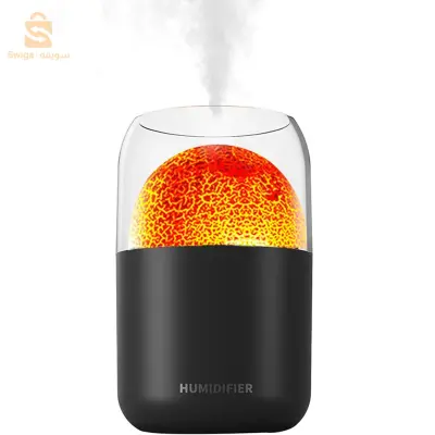 Diffuseur d’arômes Effet Volcan Lumineux 300ML