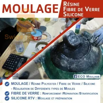 Formation Moulage Rsine Fibre de Verre Silicone