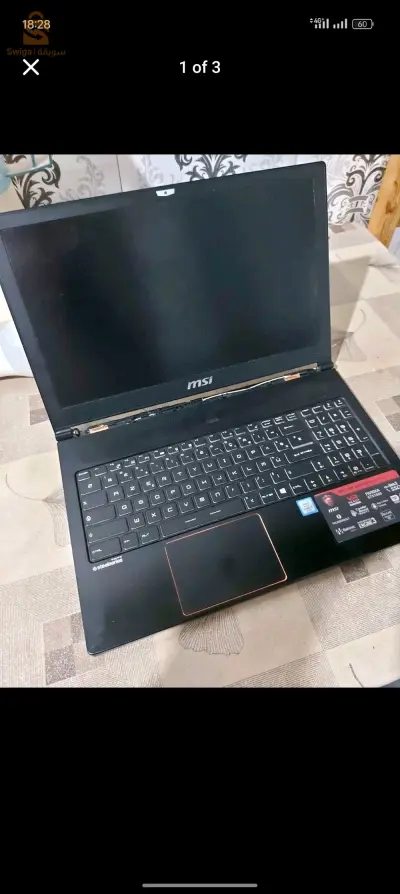lap tip msi i7 6700 gpu gtx 1060