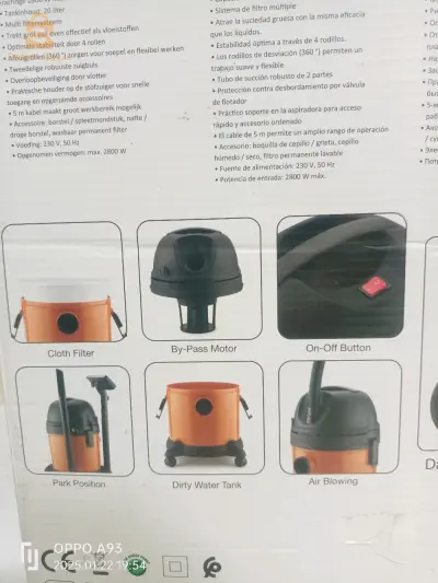 aspirateur et soufleur
