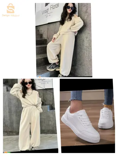 طقم ملابس بنات